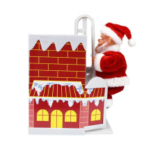 Espírito natalino, Papai Noel dançante e cantor fácil de instalar para momentos inesquecíveis de Natal.