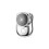 Compatible electric mini shaver, USB rechargeable, waterproof, portable (silver) Mini 1