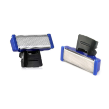 Reservehoved til elektriske barbermaskiner, rengøringstrimmerhoved, solotrimmer, reserveskærehoved (2-pak)