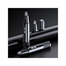 (Zwart) Compatibele elektrische neushaartrimmer YD-112, model: Neushaartrimmer