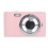 Câmera infantil HD 1080p, tela IPS de 2,4 polegadas, rosa, 44 MP, bateria de 700 mAh 1