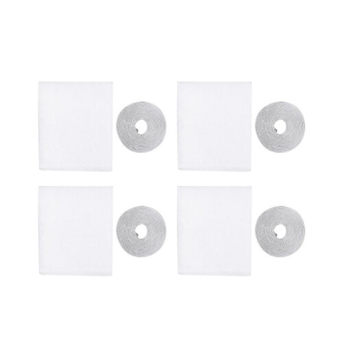 κομμάτια 200cm x 150cm DIY κουνουπιέρα κουρτίνας εντόμων κουνουπιέρα παράθυρο πλέγ