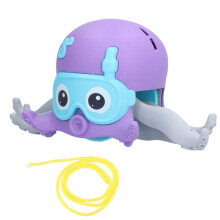 Brinquedo para bebês que estão aprendendo a engatinhar, com interação por movimento, música e luz para o bebê ficar de bruços, detecção