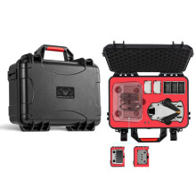 Estojo de viagem para DJI Mini 3, estojo rígido à prova de choque com design personalizado, à prova d'água IP67, fácil de transportar.