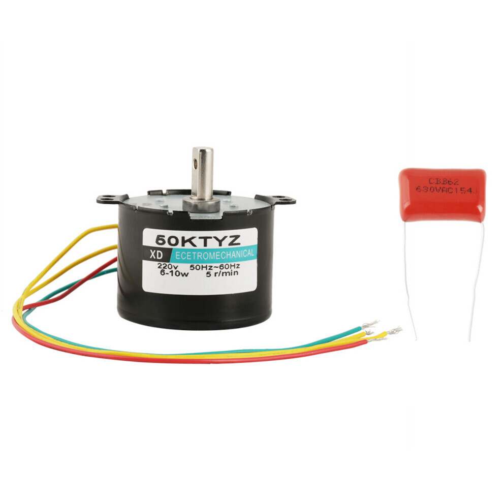Permanent Magnet Synchronous Motor For Ac220v Applications, High Torque Synchronous Motor With Gear Reduction, With Clockwise And Count 9174446386507