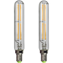 Bec LED vintage E26, bec LED tubular reglabil pentru lămpi suspendate și candelabre, bec clasic cu filament Edison