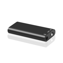 Professzionális mini digitális hangrögzítő (16 GB) 3 az 1-ben MP3 lejátszó hangaktiválással, 192 Kbps memória