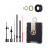 DCF77 24mm Radio-Controlled Movement - Silent with Replacement Hands, Black - Wall Clock Replacement 1