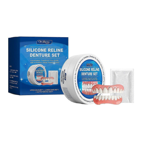 Soft Denture Reline Kit  Easy, Durable, Comfortable Smile Enhancement