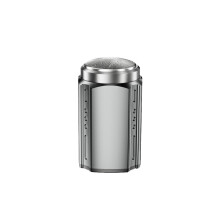 Kompatibel, bærbar barbermaskine til mænd med LCD digitalt display, genopladeligt USB-C-batteri, mini-rejsebarbermaskine, vaskbar. Mode