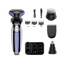 Kompatibel Sportsman SM-530 elektrisk barbermaskine til mænd med multifunktionel base, genopladelig, digitalt display og vaskbar barber