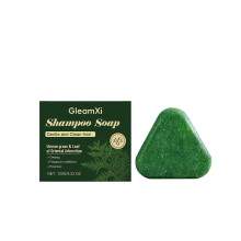 Gleamxi Usman Juniper Leaf Shampoo Bar - Gently Cleanses Scalp, Nourishes, And Leaves Hair Moisturized, Voluminous, And Shiny
