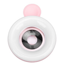 15x Makroobjektiv Pink 100 mAh 37 mm LED-Ringblitz
