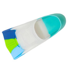 (L Blue) Kids Swim Fins Short Diving Swim Training Fins for Beginner Girls Boys Blue XS