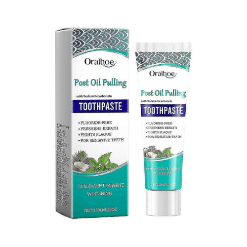 2025 Fluoride Toothpaste 120g 3PCS  Brightens Teeth Protects Enamel  Coco-mint Toothpaste Post Oil Toothpaste