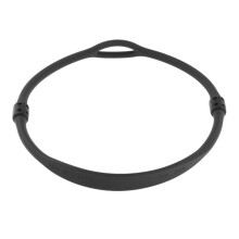 (Black 72cm) Mouthpiece Regulator Necklace Flexible Water Sports Diving Accessories Black 62cm