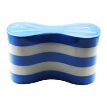 Pull Buoy Float Blue & White for Adults Swim Pool Gear Aquatic Fitness