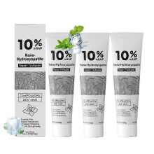 10%nHAP Nano Hydroxyapatite Toothpaste Fluoride-Free Enamel Repair Whitening Toothpaste, Cool Mint Fresh Breath feel