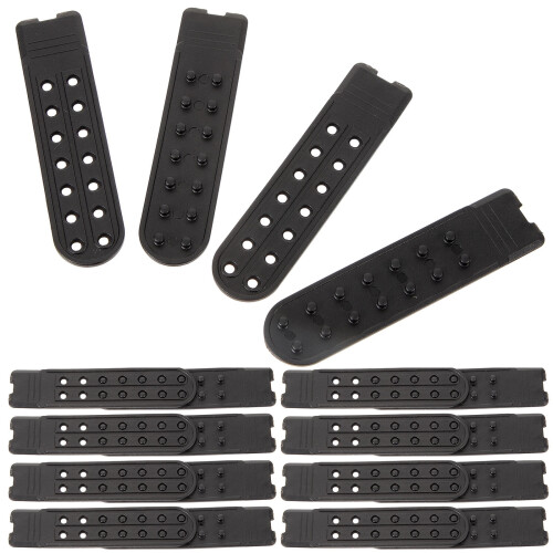 Extensor de sombrero ajustable negro – Paquete de 10