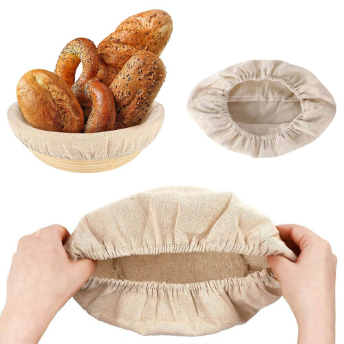Doublure de banneton en lin pour la fermentation du pain