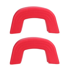 Paquete de 2 soportes de silicona para mangos de ollas