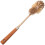 Cepillo de baño de madera con mango de acero inoxidable (1 unidad) 1
