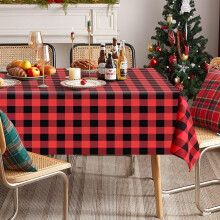 Buffalo Plaid firkantet duk 136 x 136 cm