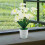 Bonsai Narcisă Artificială în Ghiveci – 28x42cm 1