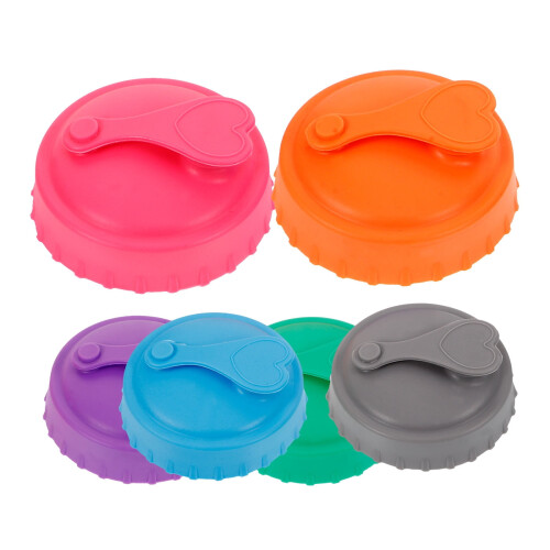 6er-Pack Silikon-Dosenverschlüsse für Getränkedosen