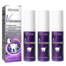 3x V34 Toothpaste Teeth Whitening Teeth Enamel Fresh Cleaning Teeth Professional Dental Whitening Hygiene