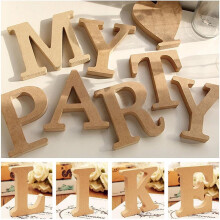 Wooden Alphabet Letters A-Z for Kids Room Decor