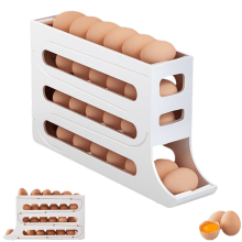 Egg Holder for Fridge 4-Tier 30-Egg Capacity