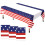 Patriotic tablecloth 86x51 inches 3 pack 1