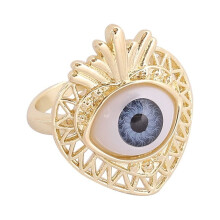 18K gold bracelet with eye motif for women R064