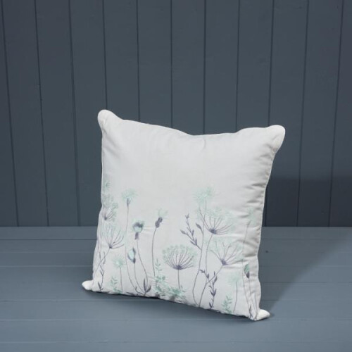 Handmade Washable Cotton Embroidered Cushion with Filling 2