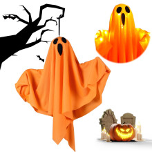 Halloween glowing ghost decoration outdoor LED white