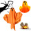 Halloween glowing ghost decoration outdoor LED white 1