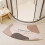 Bathroom curved floor mat diatomaceous mud 1 piece 1