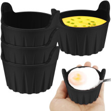 Silicone Air Fryer Egg Poacher Cups – 6 Pack