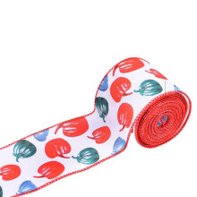Giyblacko autumn wired burlap ribbon 25m