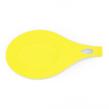 Silicone spoon pad with storage rack for kitchen