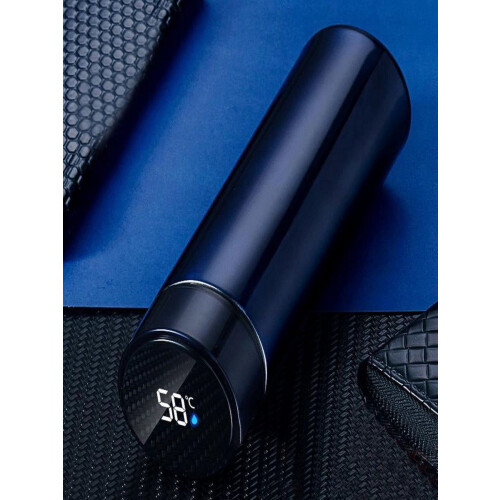 Stainless Steel Vacuum Flask with LCD Temperature Display 1L