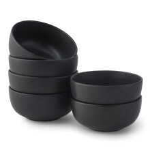 JoyJolt Mesa Stoneware Soup Bowls 6-Piece Set