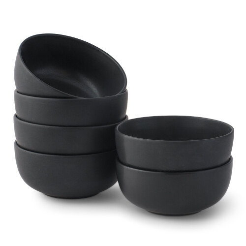 JoyJolt Mesa Stoneware Soup Bowls 6-Piece Set