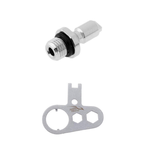 Scuba Diving BCD Power Inflator Tool K Type Valve Removal Installer & Nipple