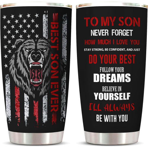 Son Gift Tumbler 20 oz 1 Piece