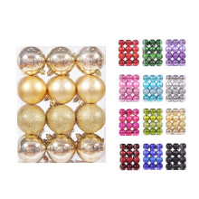 CHGBMOK Christmas Ball Ornaments Gold 6cm 24 Pack