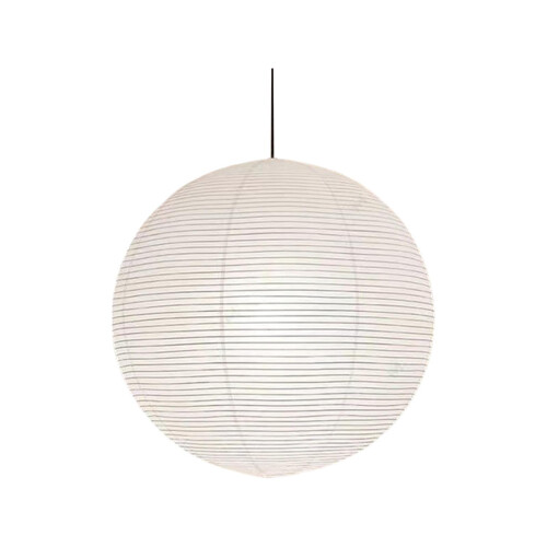 Abat-jour rond classique en papier 30 cm