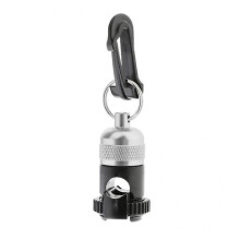 2xScuba Diving Regulator Hose Holder Octopus Retainer Keeper with Clip Silver