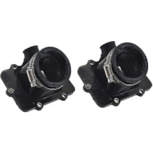 2 Pcs Carburetor Intake Manifold Boot 420867882 Compatible with Ski Doo 600 500 Snowmobile Durable Rubber Replacement